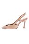 2020-23y Women's Ankle Strap Crystal Buckle Thin Heeled Shoes - 3