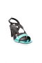 888-23y Women's Cross Strap Heeled Sandals - 2