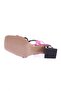 Women's Silver Stone Bow Crystal Stone Heeled Sandals Fuchsia Opening 72621033 - 5