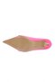 Woman's crystal stone slipper fuchsia scuba 53362821 - 5