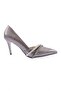 Ysf-07-23y Women's Silver Stone Banded Evening Dress Shoes