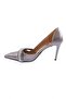 Ysf-07-23y Women's Silver Stone Banded Evening Dress Shoes - 3