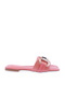 115-23y Women's Silver Stone Slippers with Accessories