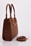 Tan Metal Classic Women's Bag - 1342856 - 2