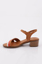 695 Women's Cross-Strapped Ankle-Tie Low-Heeled Sandals - 3
