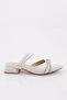 White Stone Detailed Women's Ballerinas 61032328