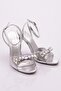 1065 Women's Big Stone Heeled Shoes - 2