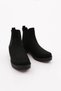 2323 Women's Boots Black Suede - 2