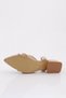 592 Women's Stone Detailed Ballerinas - 5