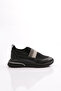 Women's Stone Sneaker Shoes Black Patent Leather Black 31635105