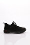 Men's Lace-Up Sneaker Shoes Black Nubuck 35121023210
