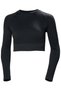 W ALLURE SEAMLESS CROP LS TOP ÜST