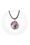 Tree of Life Themed Necklace Transparent Design with Butterfly Special Epoxy Accessory Vivid Look Luxury Jewelry - 4