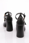 8073 Women's Ankle Strap Heeled Shoes - 3