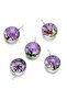Tree of Life Themed Necklace Transparent Design with Butterfly Special Epoxy Accessory Vivid Look Luxury Jewelry - 7