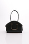 Arm500 Women's Oval Bag with Metal Accessories - 3