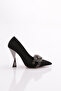 165 Women's Big Buckle Heeled Shoes