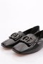 K065 Women's Buckle Ballerinas - 4