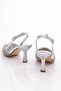 Women's Closed-Front Evening Dress Shoes Silver Patent Leather 2110722621 - 3