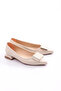 2811 Women's Square Buckle Ballerinas - 2