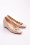 24362 Women's Buckle Wedge Heeled Shoes - 2