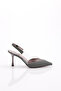 Women's Back Lacing Heeled Shoes Platinum Printed 81193564