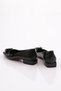 Women's Rose Buckle Heeled Shoes Black Patent Leather 49442534 - 3