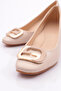 24309 Women's Wedge Heeled Shoes with Metal Accessories - 4