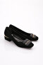 4886 Women's Square Buckle Heeled Shoes - 2
