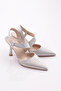 1012 Women's Ankle Wrap Heeled Shoes - 2