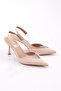 7021 Women's Back Tie Heeled Shoes - 2