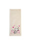 منشفة يد ووجه مطرزة بتصميم قلب سنوبي 50×90