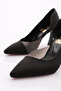 0653 Women's Pointed Toe, Open-Toe, Transparent High-Heeled Shoes - 4