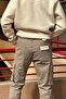Baggy-Oversize Fit, Cargo Pocket, Gabardine Trousers 23Inp274 - 5