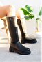 Women's Boots Black Leather Hayal.145 - 3
