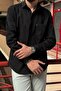 Pocket detailed, seasonal, standard-fit, gabardine shirt - 4