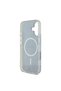 iPhone 16 Plus Compatible Case Guess Licensed Magsafe Feature Lettering Logo 4g Patterned Black - 4