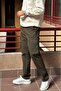 Baggy-Oversize Fit, Cargo Pocket, Gabardine Trousers 23Inp274 - 4