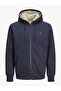 JPRBLUMASON TEDDY SWEAT ZIP LN