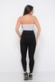 Winter Leggings Thermal Keeping Warm Women Men Unisex Black Inside Plush Fleece Underwear Leggings - 5