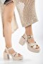 Women's 8 cm Summer Cross Sandals - 4