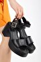 Women's 8 cm Summer Sandals Black - 4