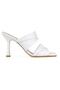 N2433 Women's Genuine Leather Heeled Premium Slippers, Narrow Fit, Please Choose One Size Larger - 8