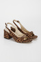 Diana Series Stone Buckle Heeled Women's Evening Dress Shoes - 3