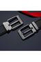 Williampolo genuine leather italy 2024 red detailed belt - 4