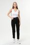By-8475 Black Mom Jean High Waist Jeans Skinny Fit Denim Pants - 2