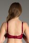 Unsupported Bra C18040 Claret Red - 4
