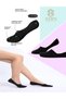 12 Pairs of Navy Blue Ballerina Socks (Silicone, Seamless Toe) - 4