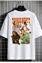 Unisex Oversize T-Shirt White Travis Back Print
