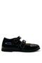 244 Orthopedic Girl's Black Patent Leather Ballerinas